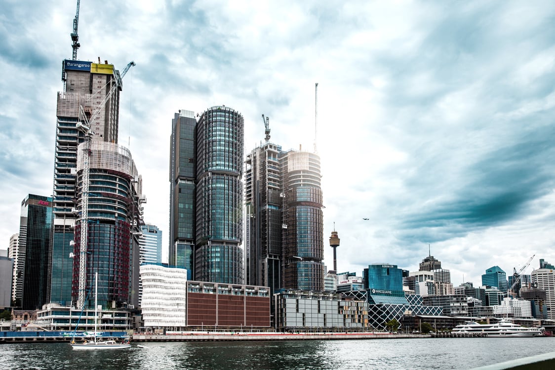 Sydney CBD and harbor
